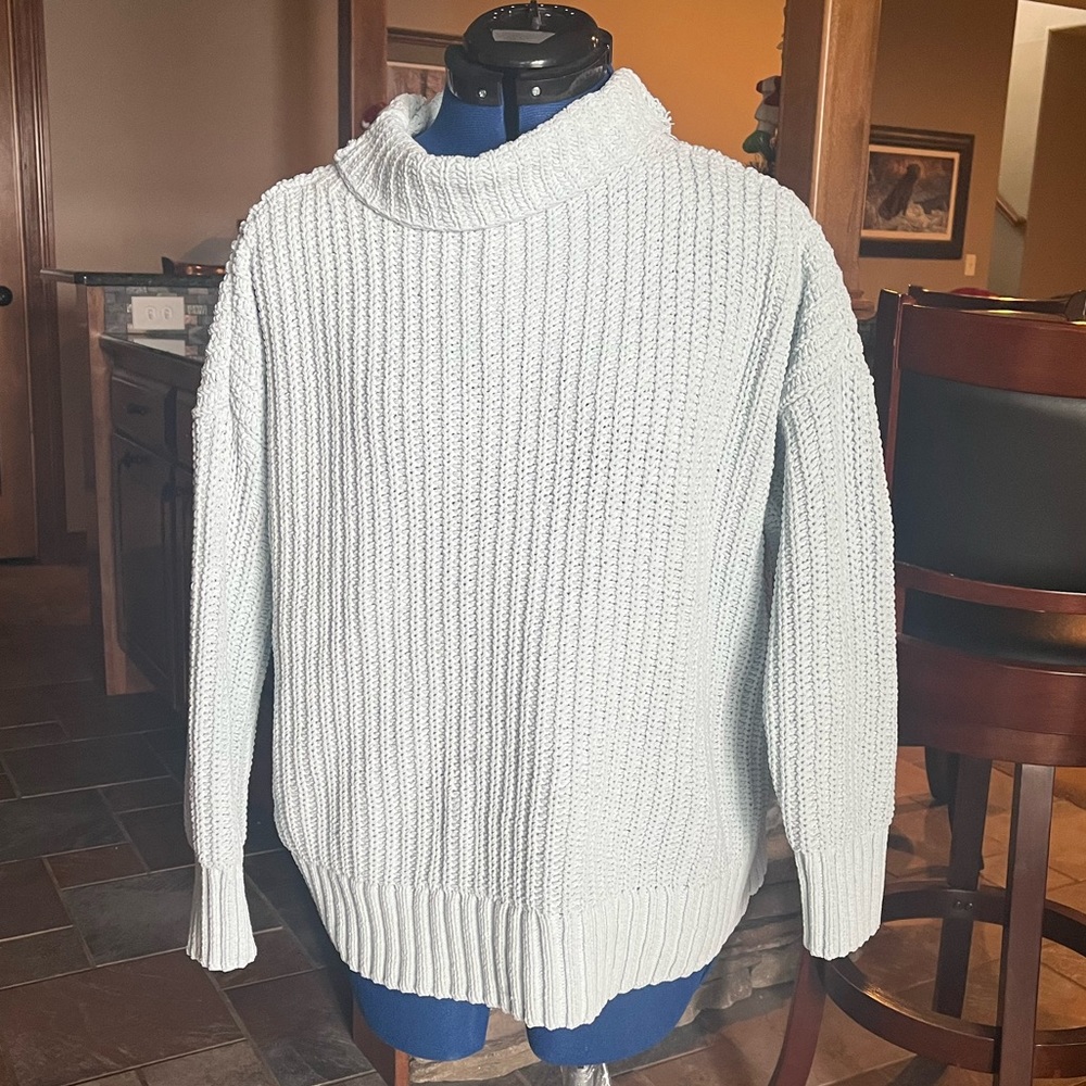 Aerie oversized turtleneck. Super comfortable and casual